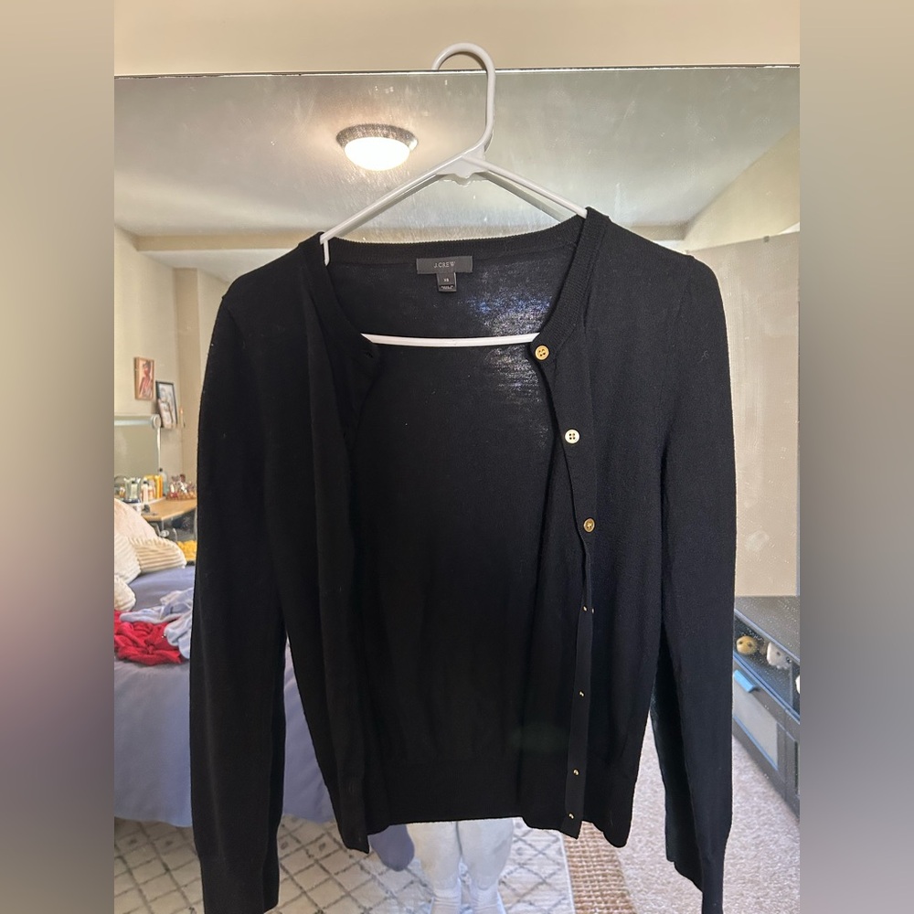100% merino wool cardigan from J Crew in like new condition